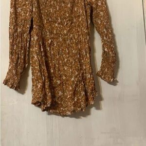 Floral Long Sleeve Women's Top